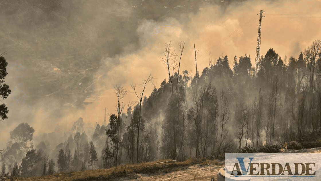 Marco de Canaveses: Incêndio já atingiu a freguesia de Penha Longa e Paços de Gaiolo