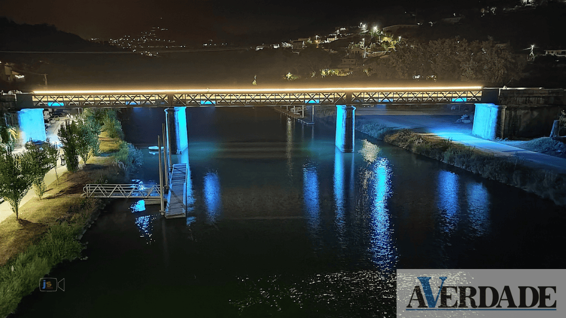 Cerimónia de inauguração já abriu a Ponte Centenária de Castelo de Paiva
