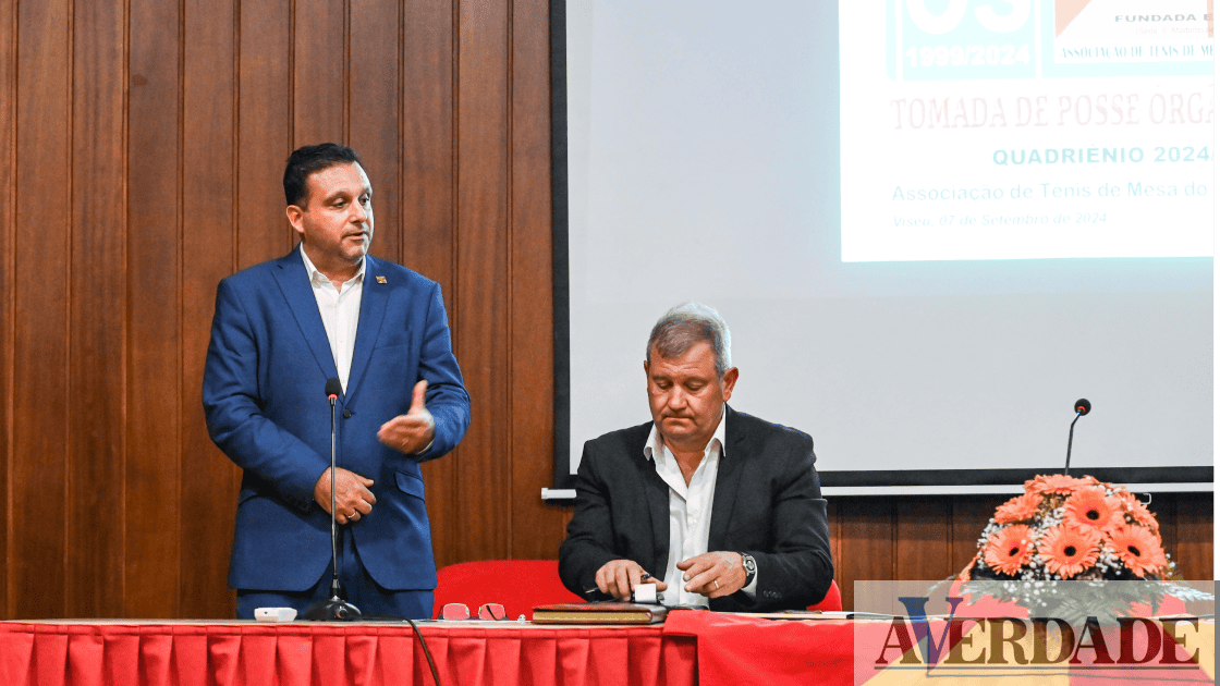 Dirigentes da Associação de Ténis de Mesa do Distrito de Viseu já tomaram posse