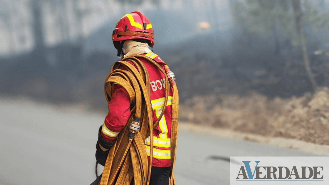 Incêndios aproximam-se do centro da vila de Baião