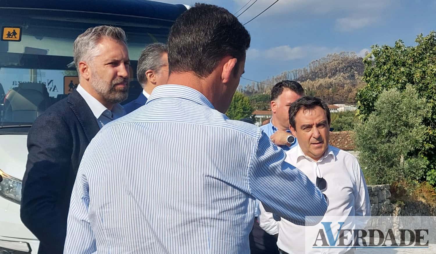 Pedro Nuno Santos visitou áreas afetadas pelos incêndios em Baião