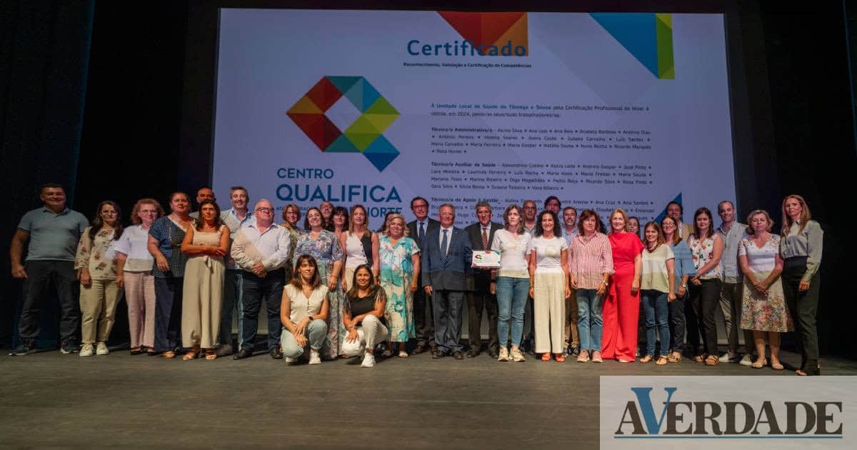 Colaboradores da ULS do Tâmega e Sousa finalizam cursos para aquisição de competências