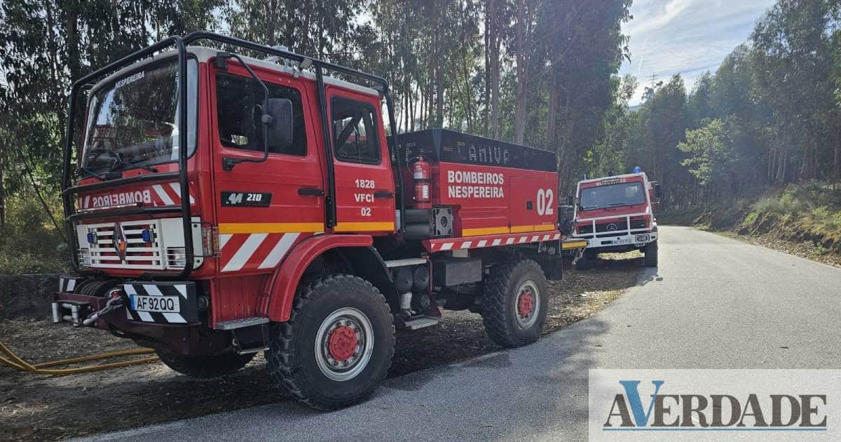 Cinfães: Bombeiros de Nespereira acionados para incêndio em Moimenta