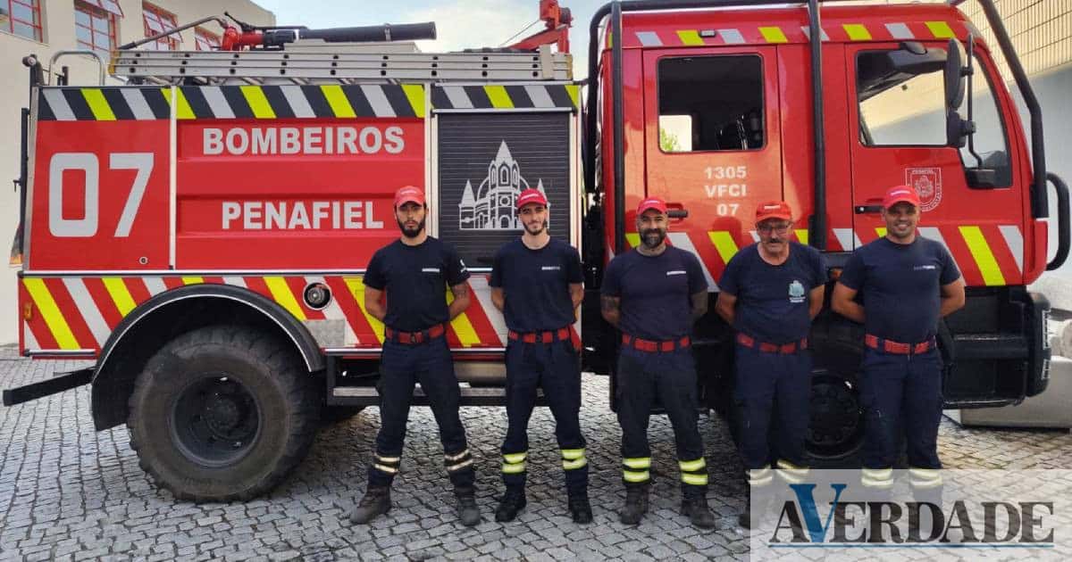 Bombeiros da região integram grupo de reforço no apoio aos incêndios em Braga