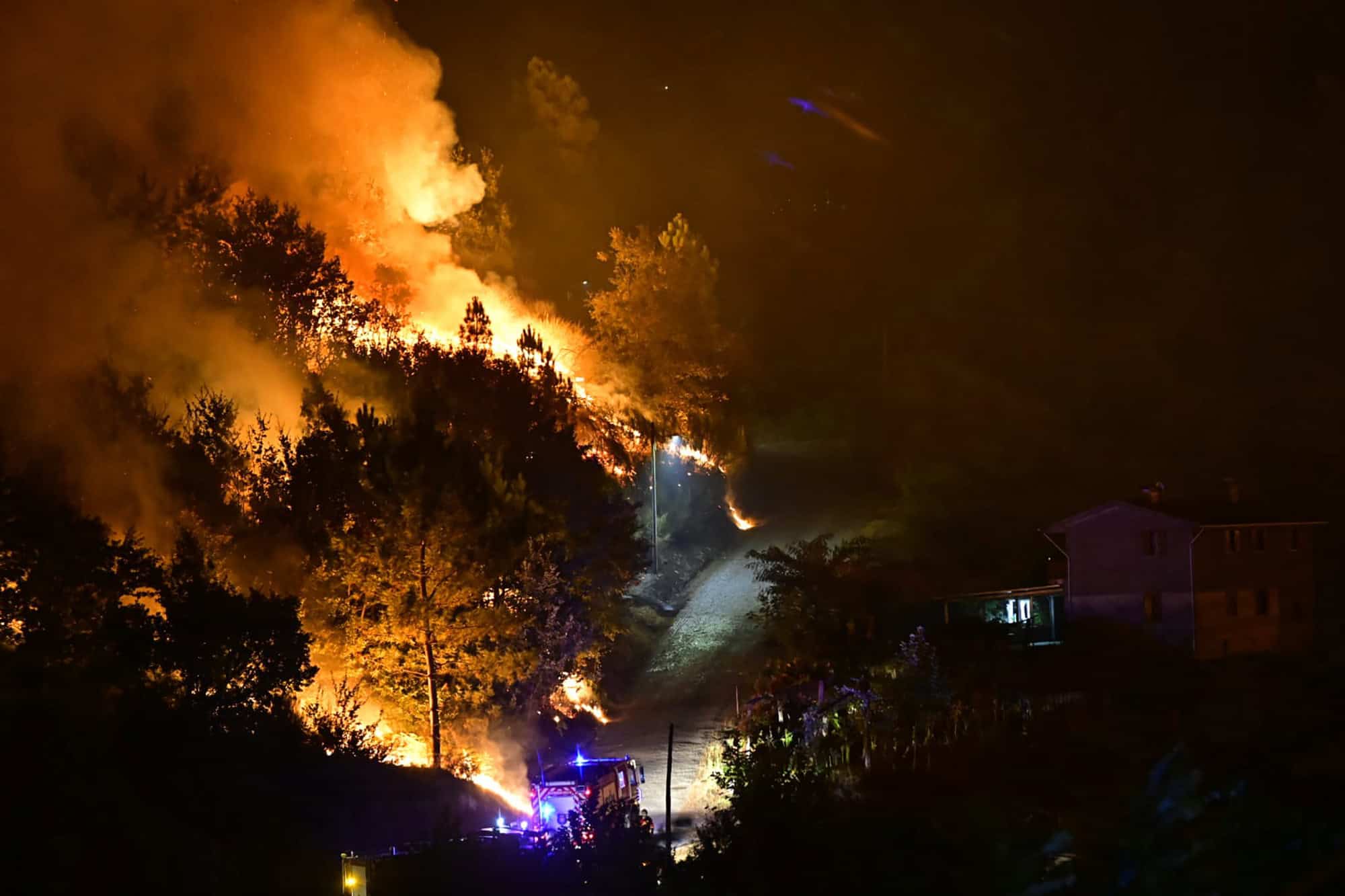Município de Amarante aponta sete focos de incêndio no concelho
