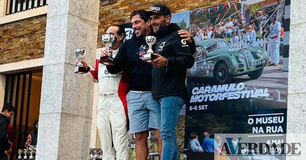 Piloto de Baião sobe ao pódio no Caramulo Motor Festival