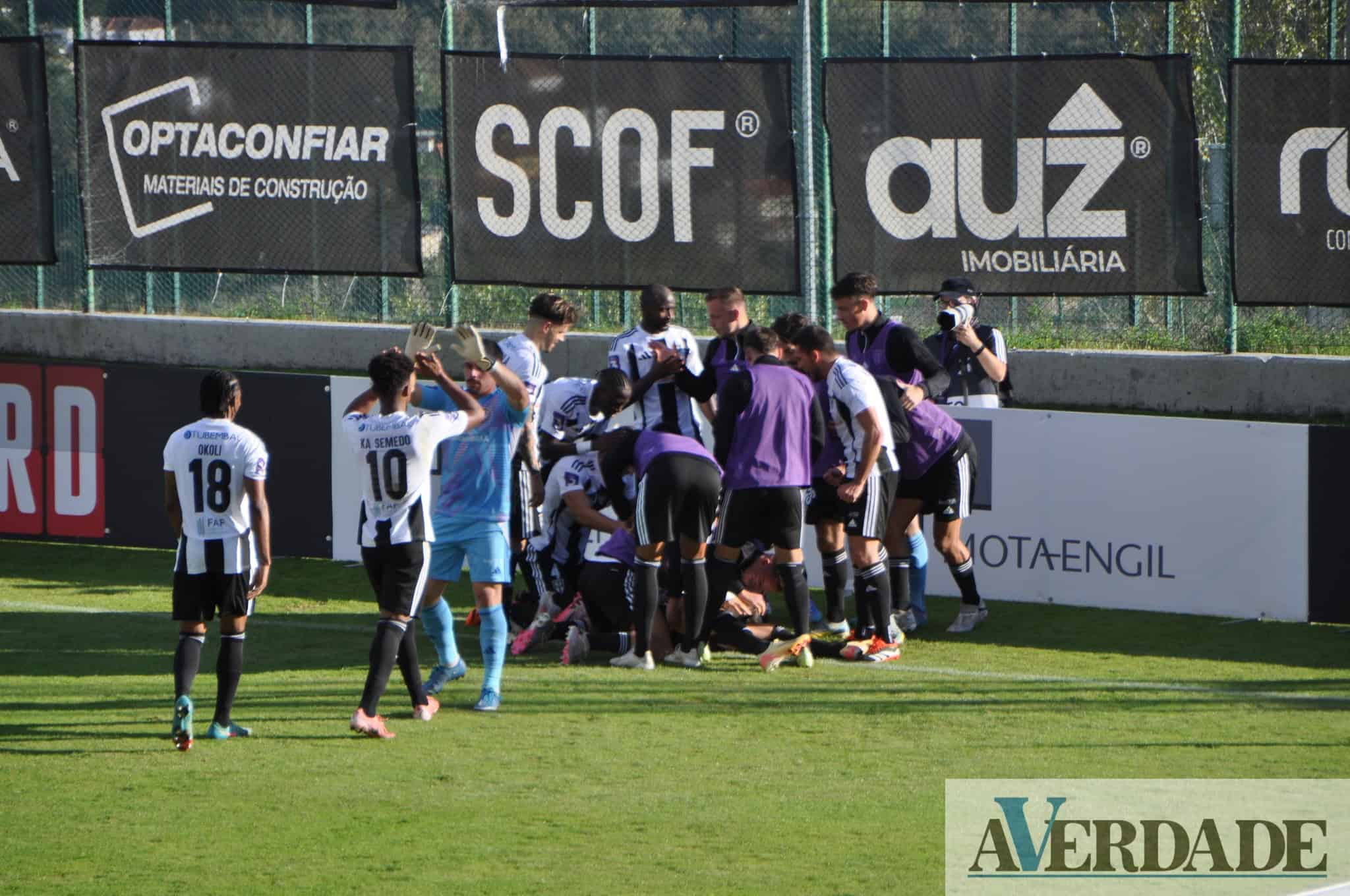 Amarante FC vence Vilaverdense FC e isola-se na liderança da Série A da Liga 3 [C/VIDEO]