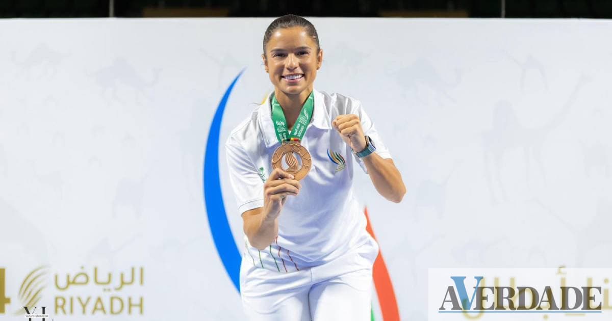 Marcoense Maria João Santos conquistou medalha de bronze nos Saudi Games 2024