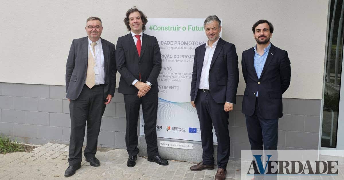 Instalação fotovoltaica no Centro de Saúde de Freamunde permite poupança no consumo energético
