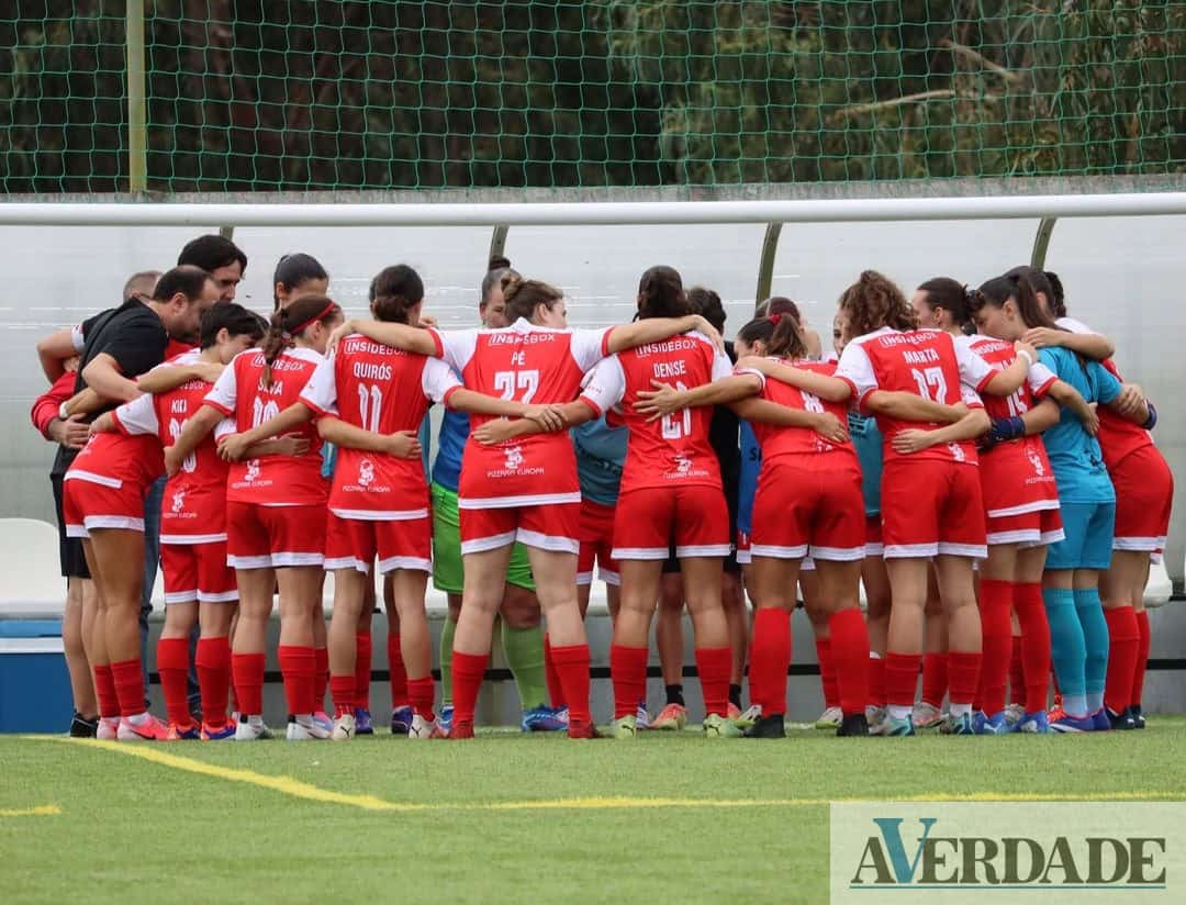 Equipa feminina do Marco 09 goleada em Matosinhos pelo Leixões SC