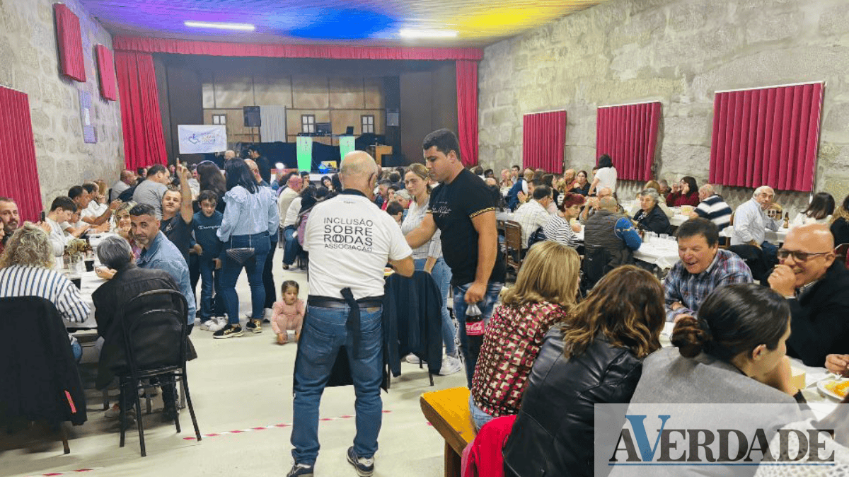 Associação Inclusão Sobre Rodas dinamizou a "Grande Noite da Francesinha" em Penafiel