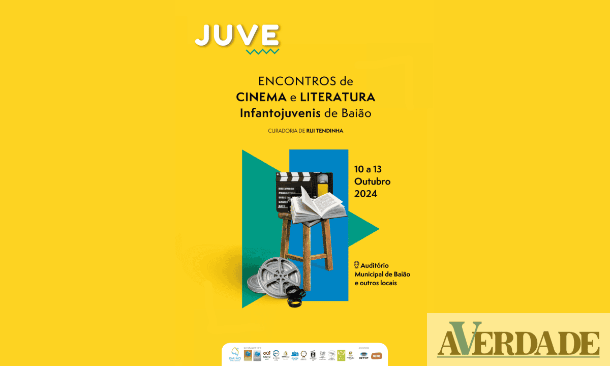 Encontro 'JUVE' vai levar a literatura e o cinema ao concelho de Baião