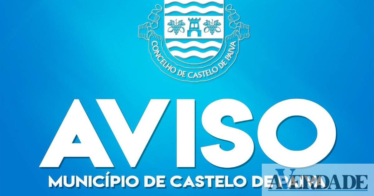 Município de Castelo de Paiva alerta para falha no abastecimento de água na freguesia de Fornos