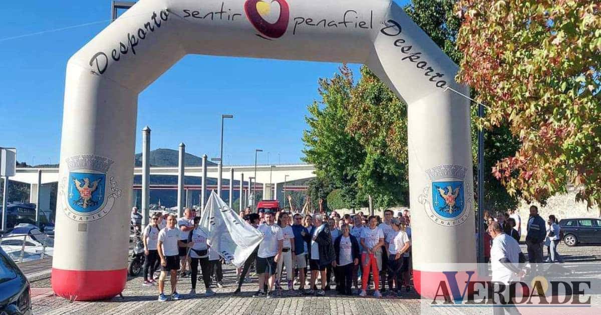 Caminhada solidária em Penafiel reuniu 3600 euros para a Liga Portuguesa Contra o Cancro