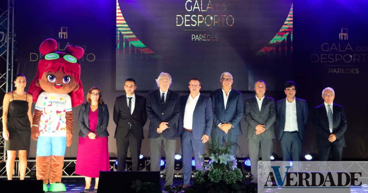 Gala do Desporto de Paredes homenageou mais de 150 atletas e dirigentes de 18 modalidades