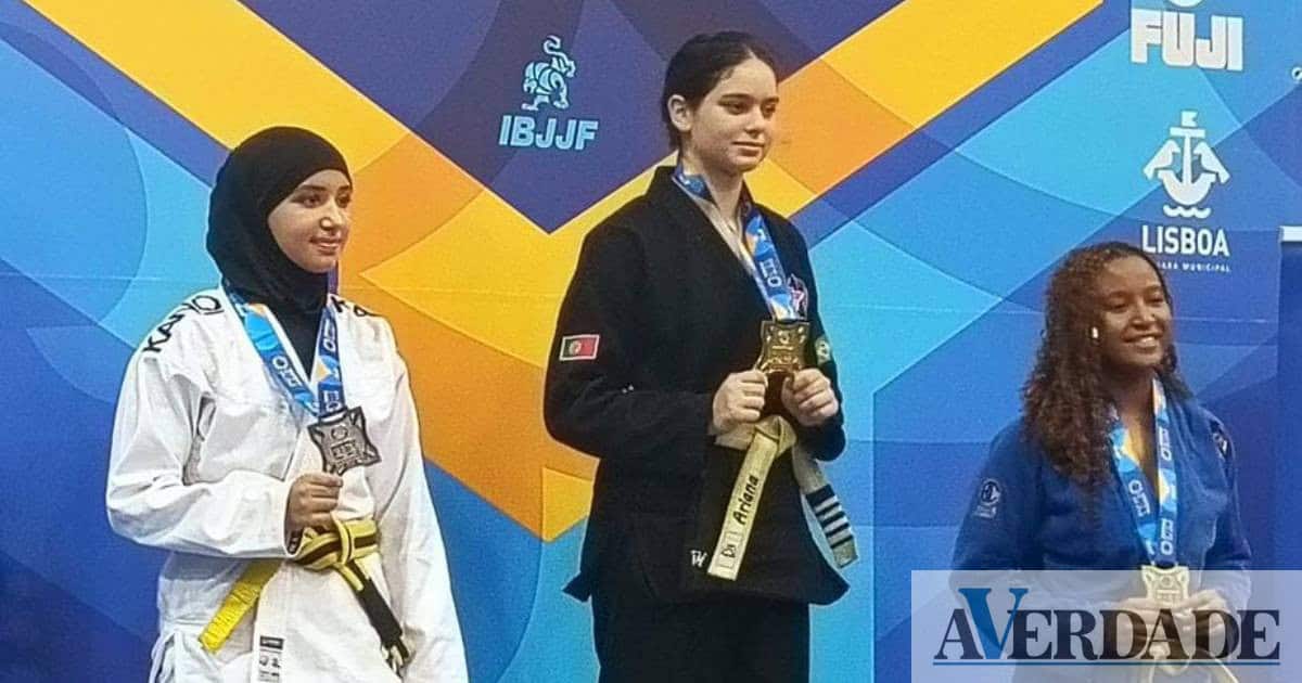 Atleta de Amarante sagra-se Campeã Europeia de Jiu-Jitsu Kids na categoria -69kg