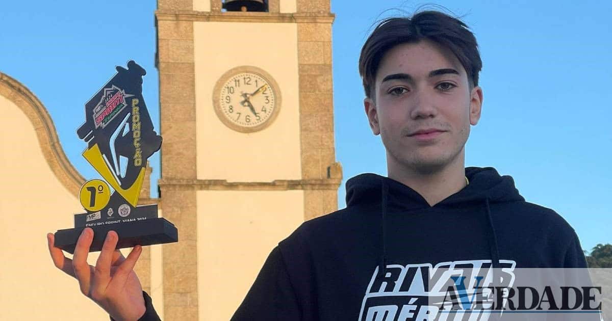 Marcoense Lucas Cepa conquista o pódio em Viana do Castelo