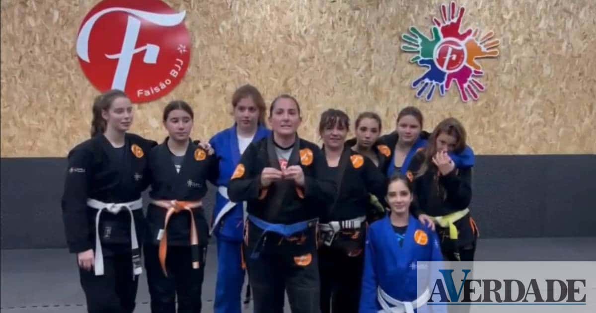 Bombeiros de Amarante acolhem aula de Jiu-Jitsu no âmbito do "Outubro Rosa"