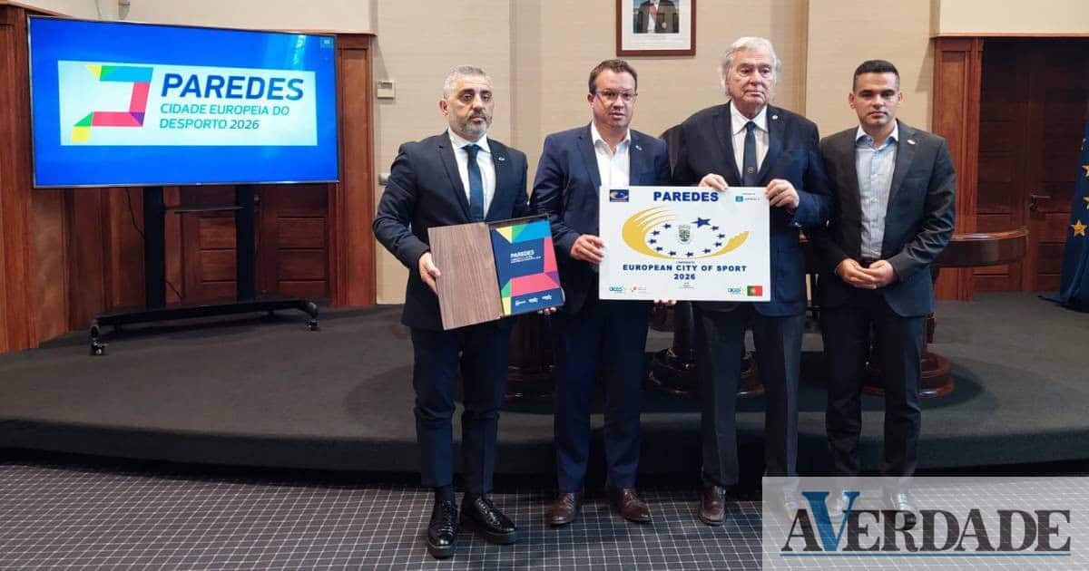 Candidata a Cidade Europeia do Desporto 2026, Paredes irá fazer "investimento avultado" na área