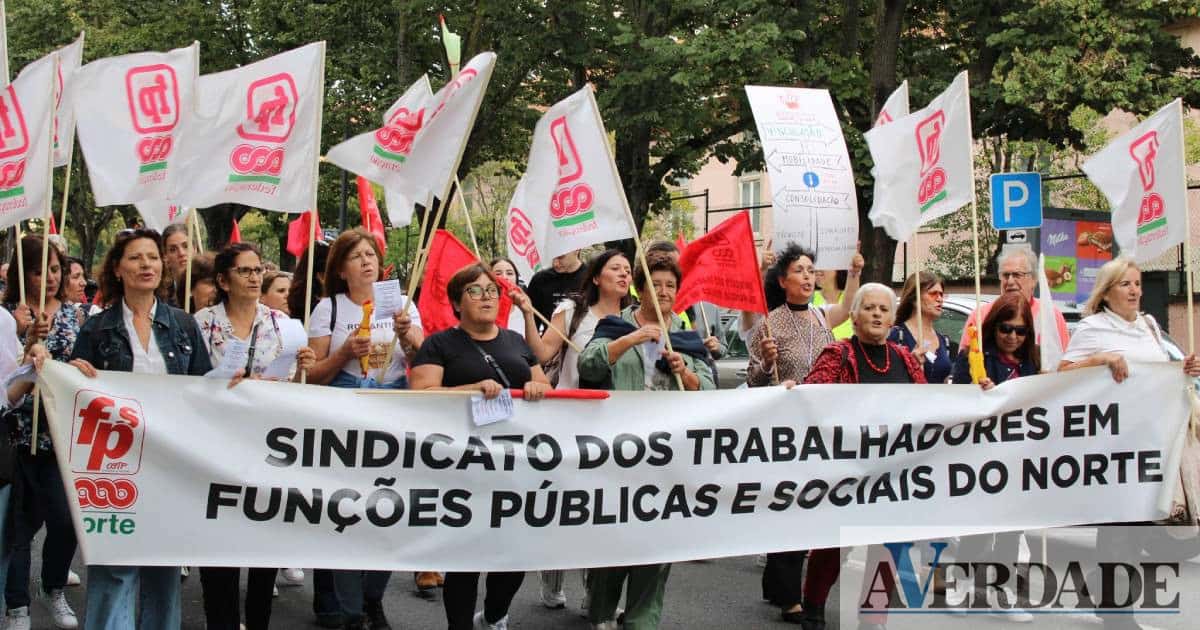 Greve da administração pública continua até 4 de novembro