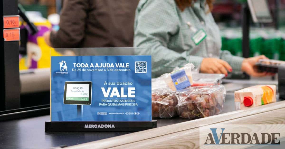 Mercadona participa na campanha do Banco Alimentar Contra a Fome