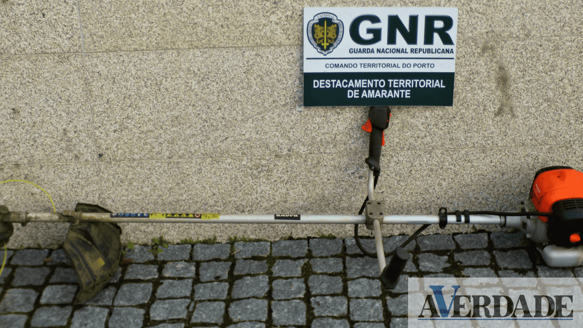 Homem de 64 anos detido em Amarante devido ao furto de máquina agrícola