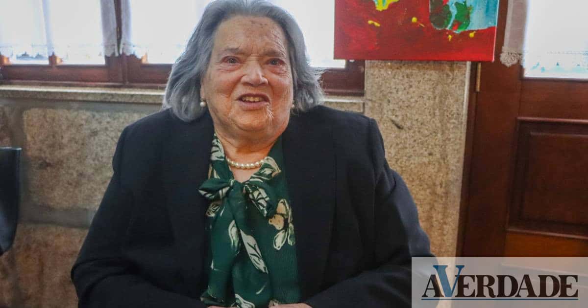 Hermengarda Portela celebrou 100.º aniversário e tornou-se a cidadã "menos jovem" de Sobrosa