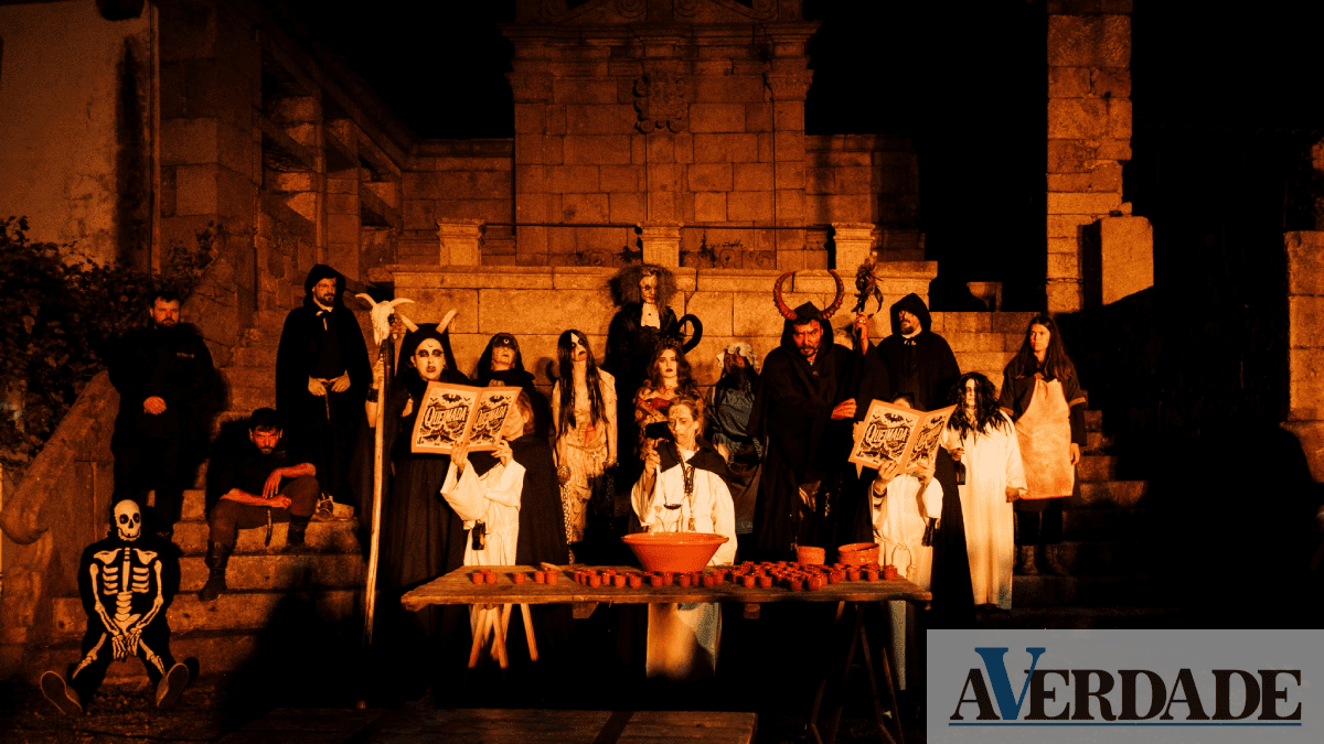 Mosteiro de Ancede, em Baião, foi palco de uma noite de "alegria, risadas e um toque de terror"