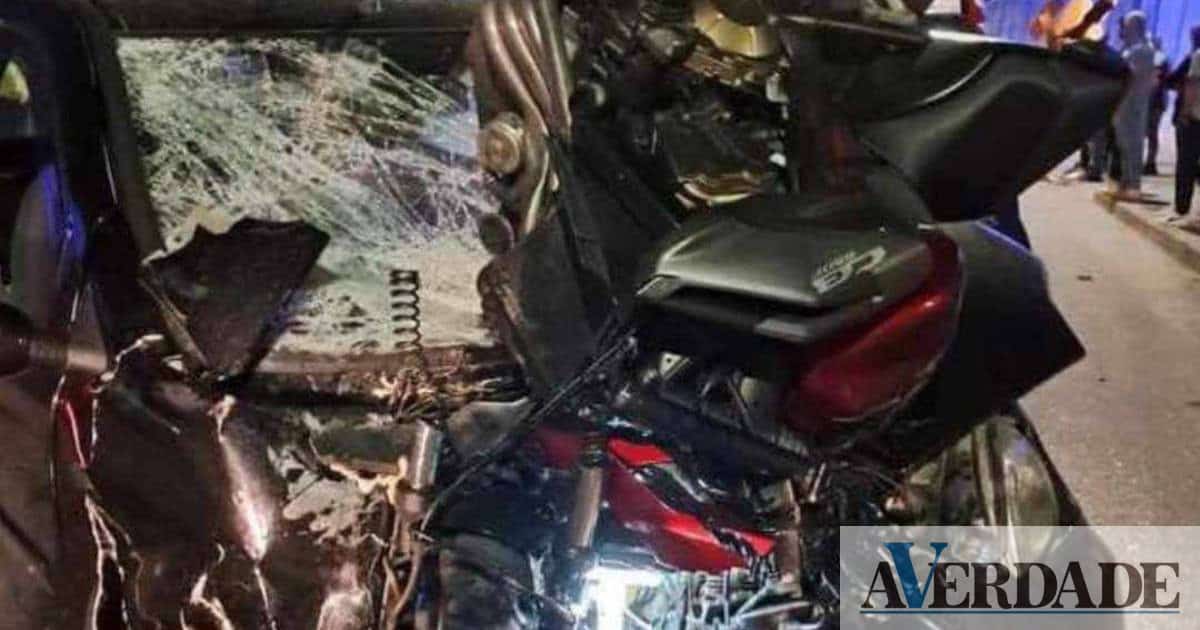 Colisão entre carro e mota faz dois feridos na Lixa