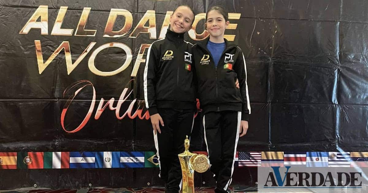 Alunas de escola de dança de Castelo de Paiva conquistam dois pódios em campeonato mundial
