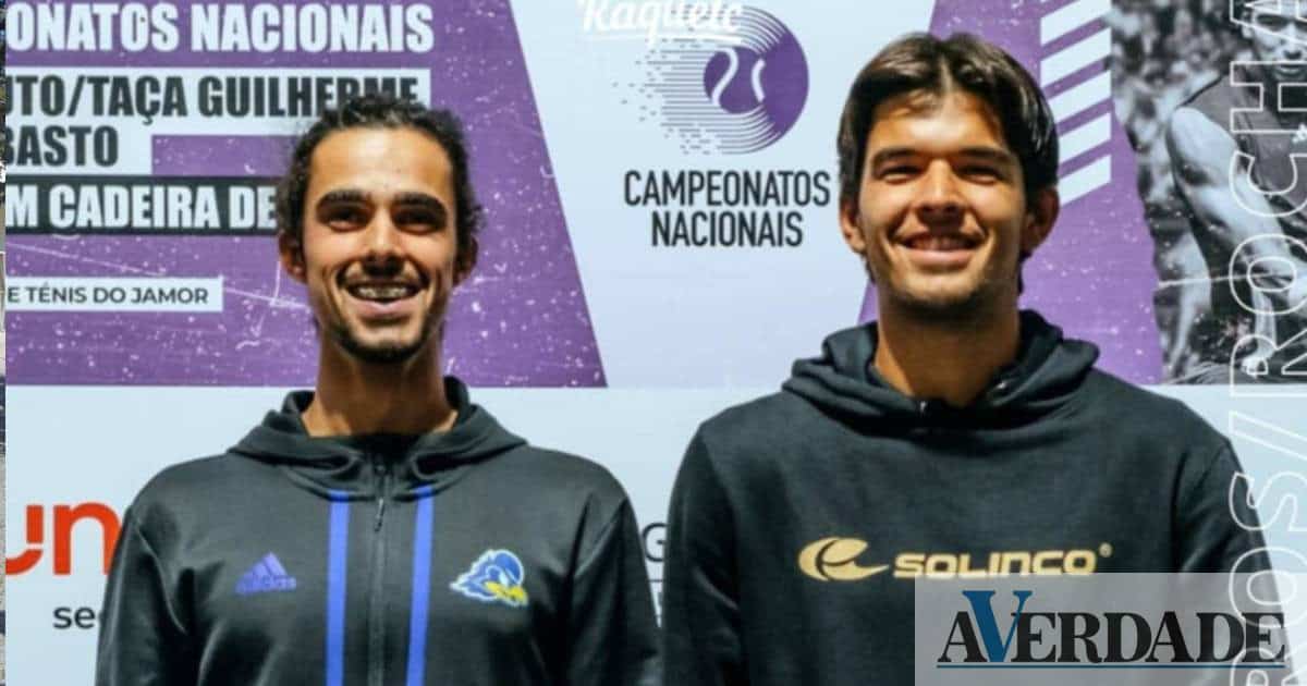 Tenista marcoense sagra-se campeão nacional em pares