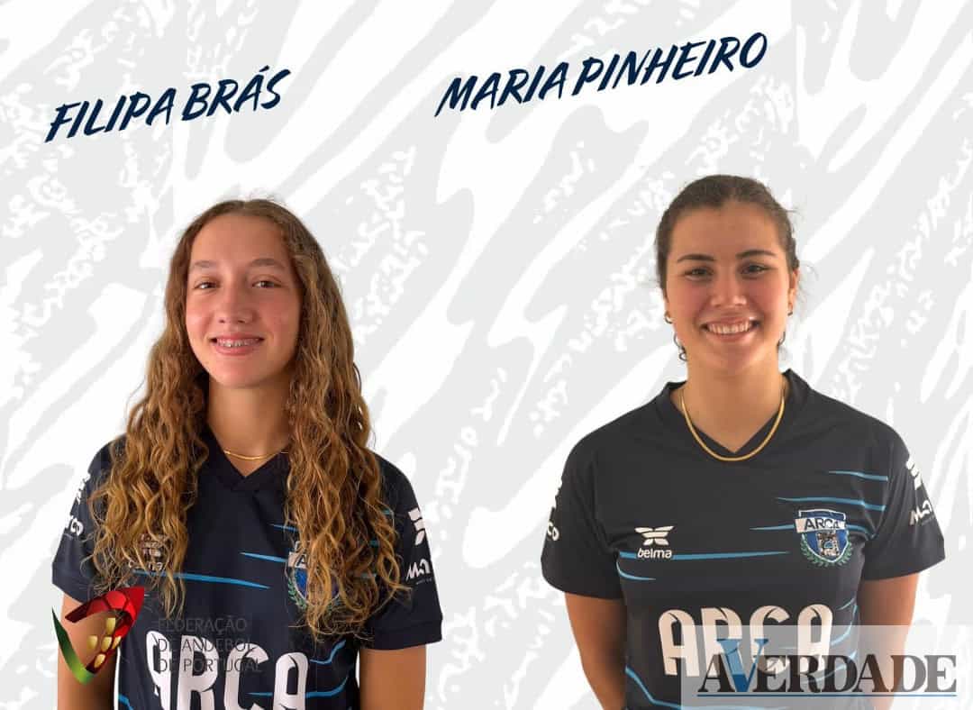 Atletas da ARCA, Filipe Brás e Maria Pinheiro, convocadas para seleção de sub-19 de andebol feminino