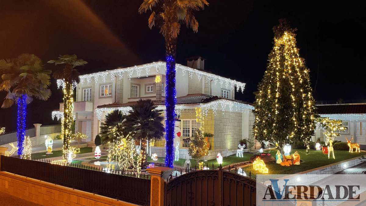 As decorações "únicas" de António Soares voltam a iluminar o Natal em Felgueiras