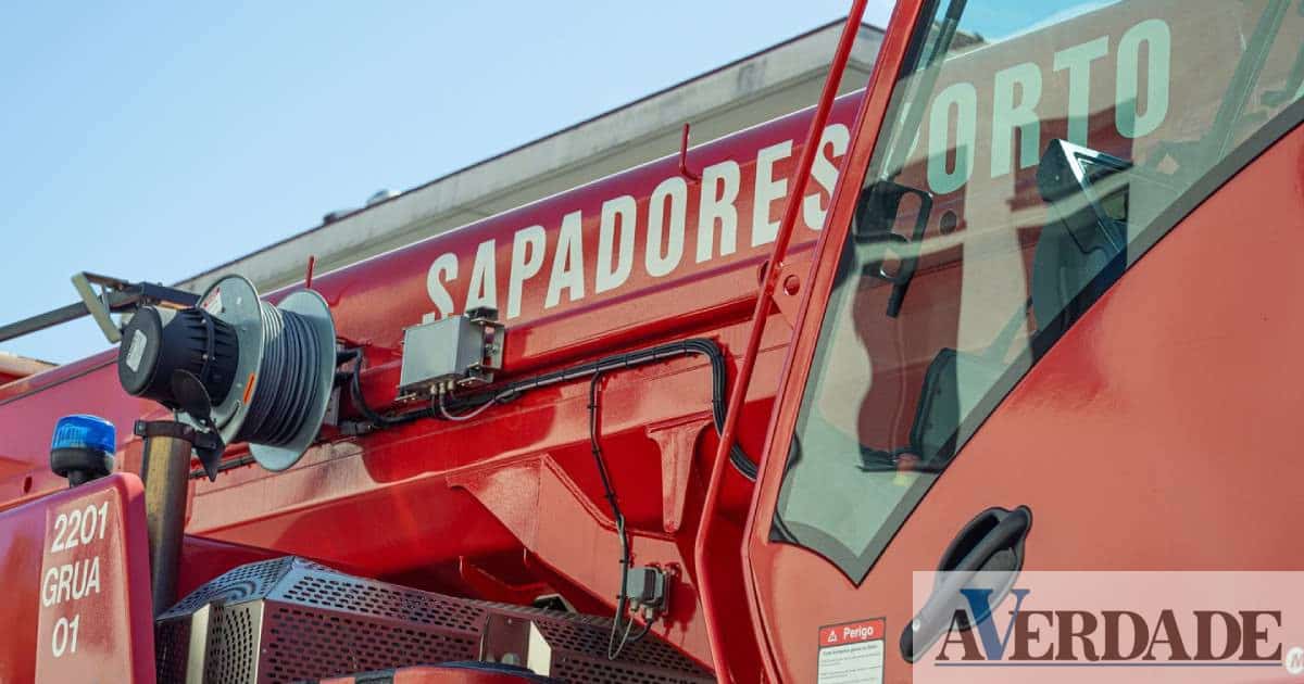 Trabalhador que sofreu acidente de trabalho no Porto teve alta hospitalar