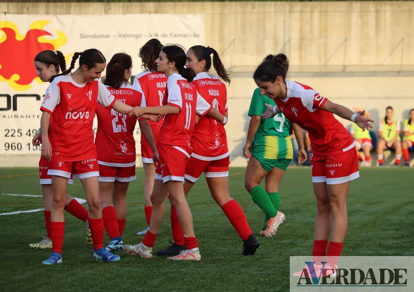 Equipa feminina do Marco 09 aplica goleada ao SC Cruz