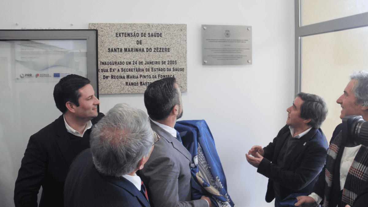 Baião: Diretor do SNS esteve presente na inauguração do Centro de Saúde de Santa Marinha do Zêzere