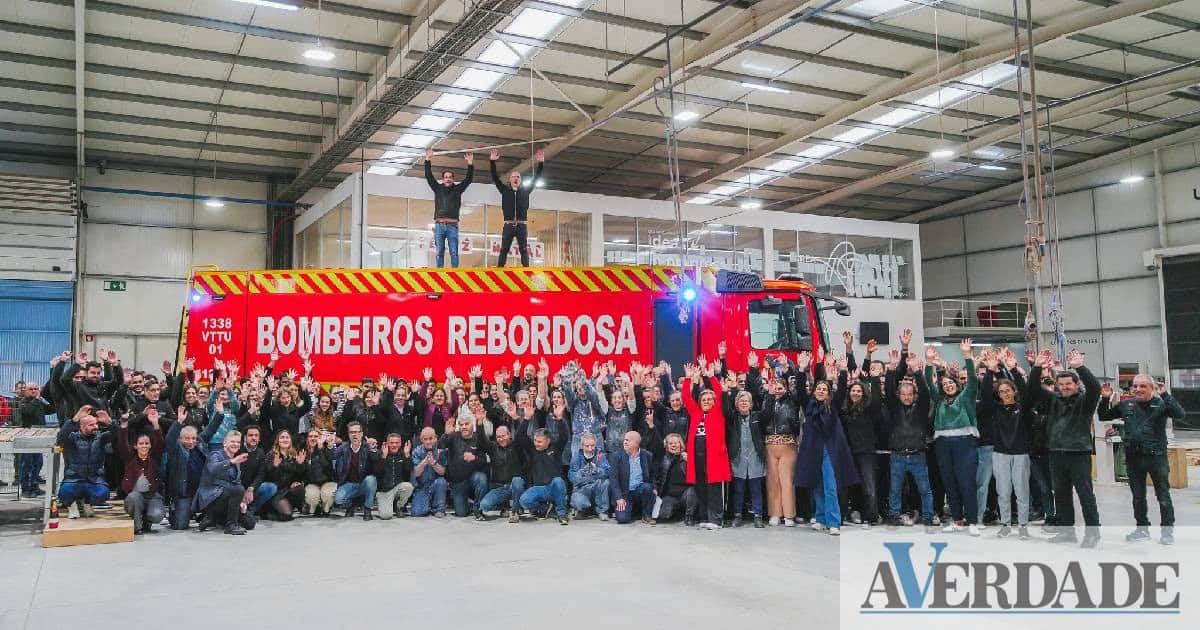 Paredes: Bombeiros Voluntários de Rebordosa recebem um camião