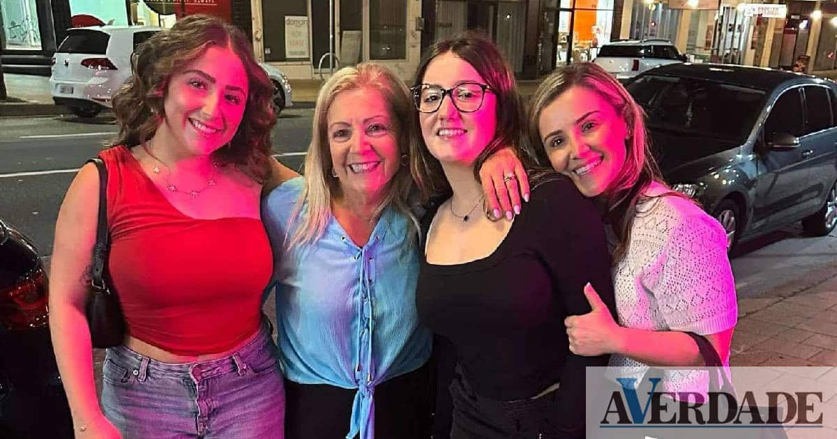 Lina Vieira já entrou em 2025 na Austrália. A filha prepara-se para fazer a festa em Portugal