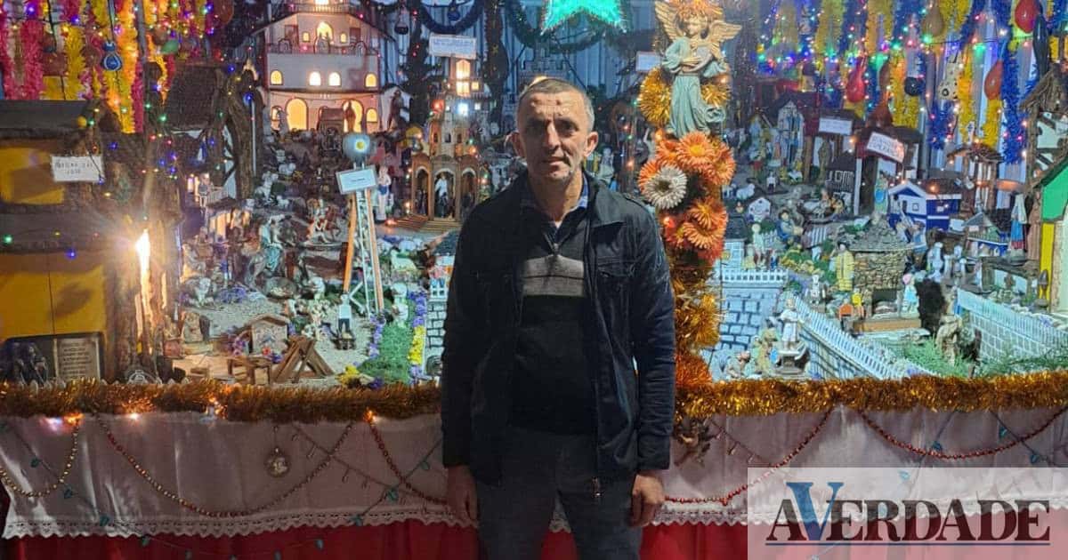 José Teles mantém tradição de 37 anos do Presépio de Beire em homenagem ao pai