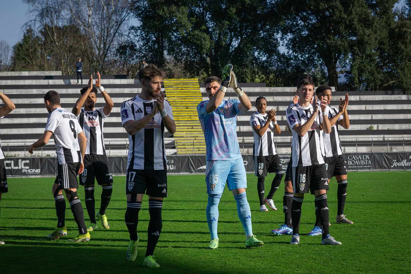 Amarante FC inicia fase de subida da Liga 3 na Póvoa frente ao Varzim SC