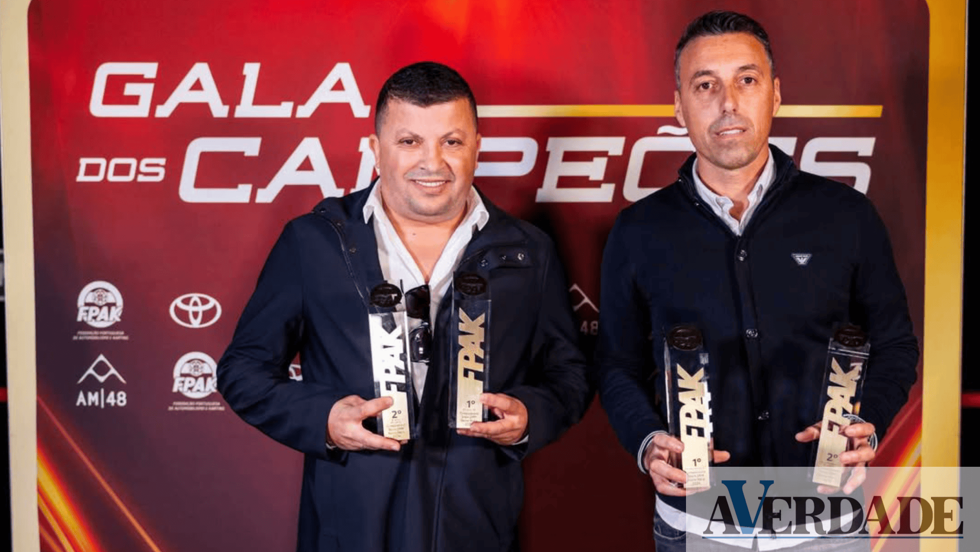 Marco de Canaveses: Bruno Almeida e Leandro Silva distinguidos na Gala dos Campeões no Casino Estoril