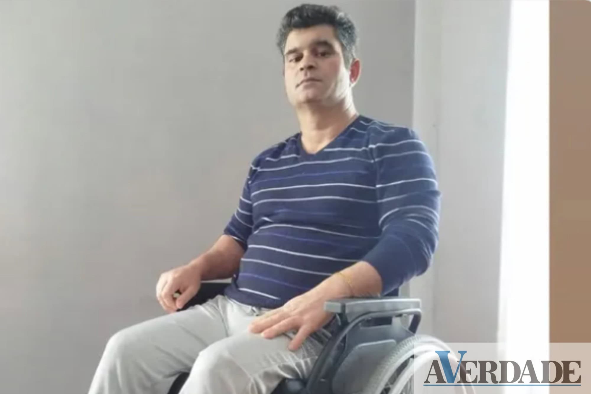 Amigos organizam caminhada solidária para ajudar César Pereira que ficou paraplégico