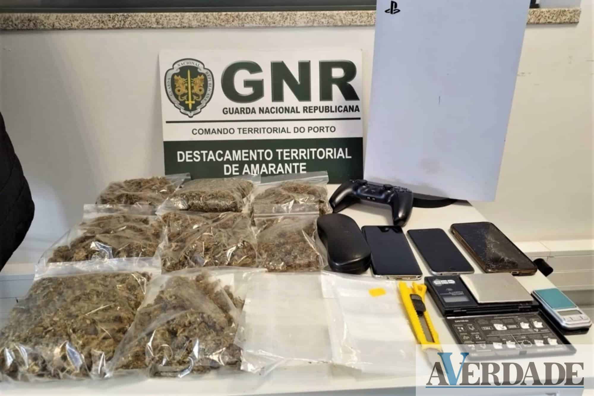 GNR detém dois homens por furto em residência em Amarante