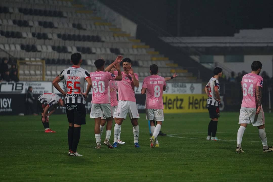 Amarante FC estreia-se com vitória na Póvoa do Varzim na Fase de Subida da Liga 3