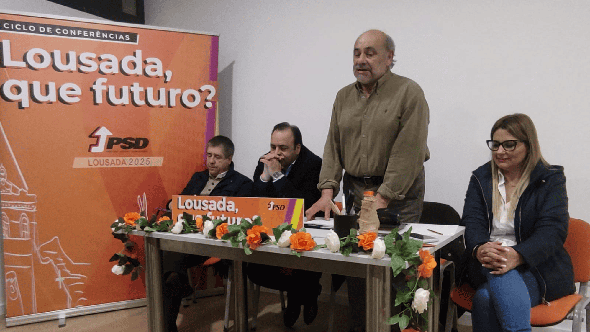 PSD de Lousada debate futuro do concelho em conferência em Lustosa